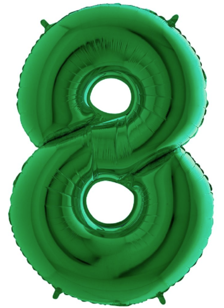 Grüne Zahl - 8